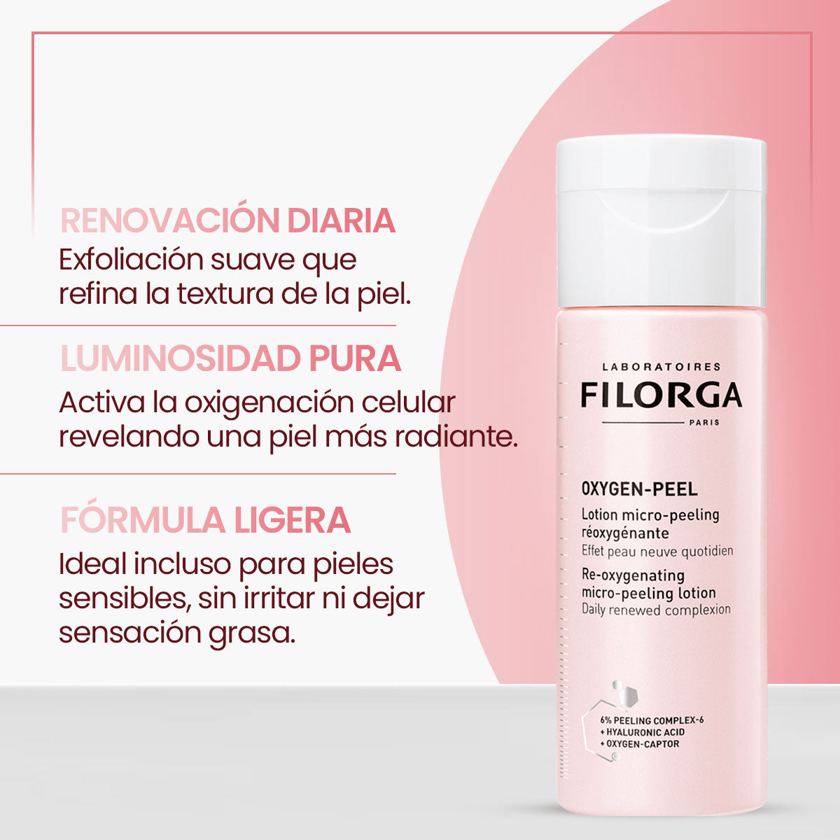 FILORGA OXYGEN PEEL LOCION PARA ROSTRO