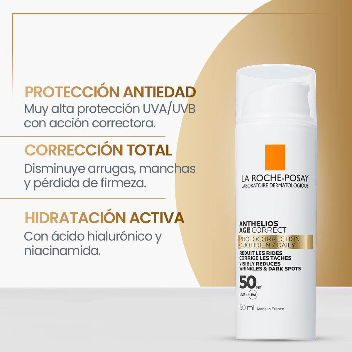 LA ROCHE POSAY ANTHELIOS AGE CORRECT SPF50+ 50 ML