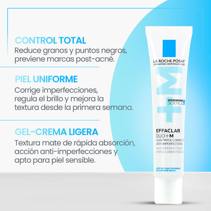 LA ROCHE POSAY EFFACLAR DUO + M CORRECTOR 40 ML