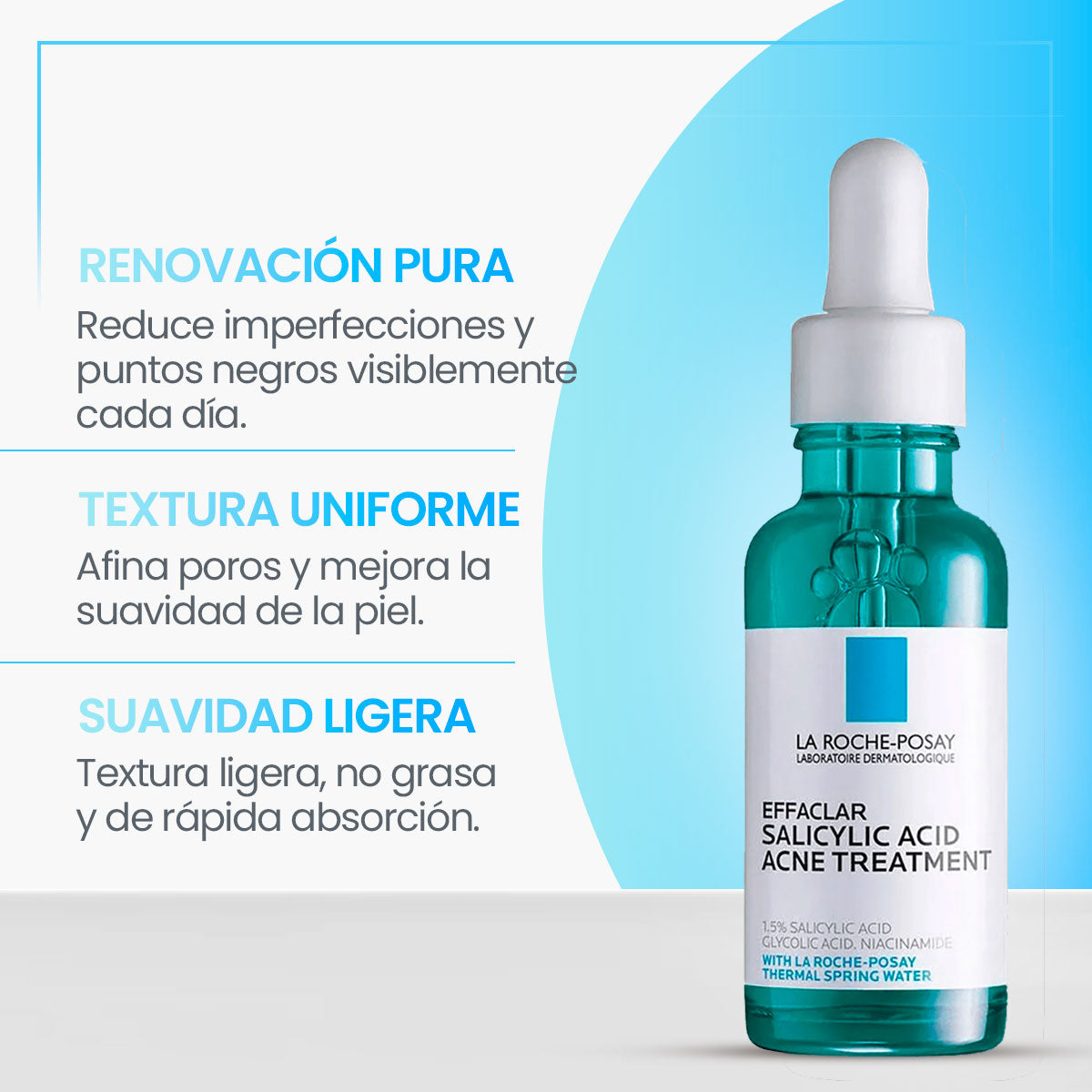 LA ROCHE POSAY EFFACLAR SERUM ULTRA CONCENTRADO PARA PIELES GRASAS 30ML