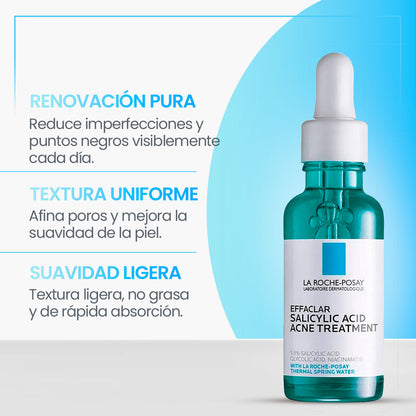 LA ROCHE POSAY EFFACLAR SERUM ULTRA CONCENTRADO PARA PIELES GRASAS 30ML