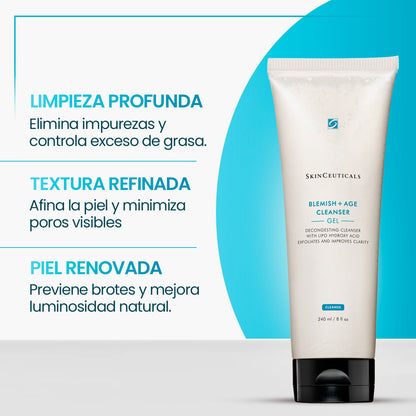 SKINCEUTICALS BLEMISH + AGE CLEANSER GEL 240ML