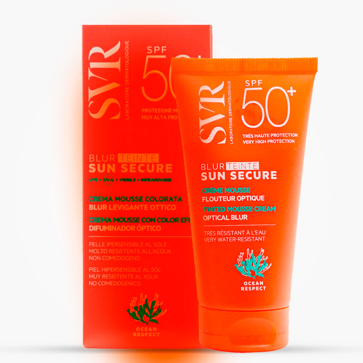 SVR SUN SECURE BLUR SPF50+ FILTRO 50 ML